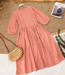 🔥Đầm BabyDoll Hồng Ulzzang