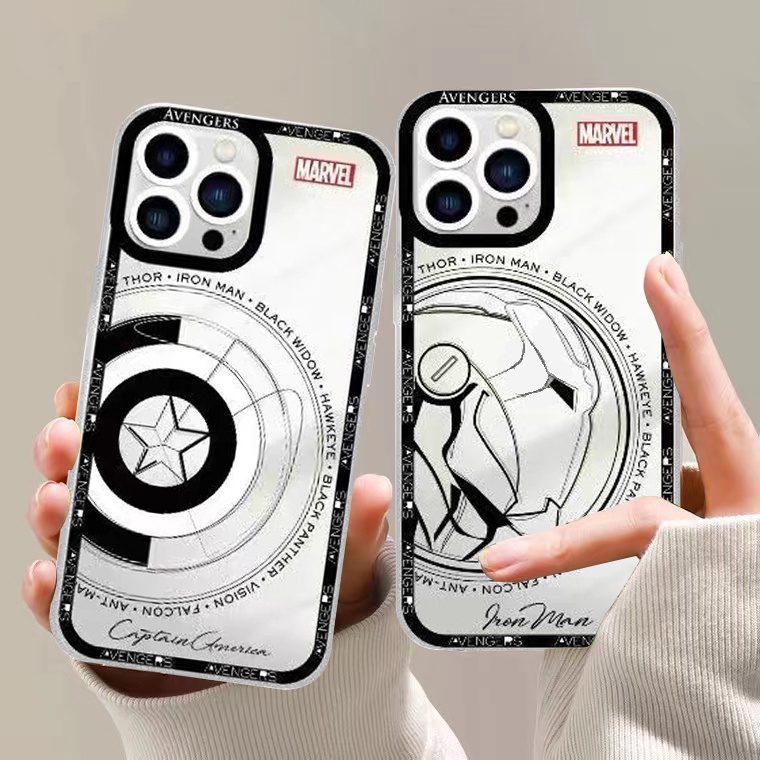 Ốp Điện Thoại TPU Dẻo Trong Suốt In Hình Vẽ Sang Trọng Cho iPhone 13 Pro Max 11 12 Pro Max Mini X XS Max XR 7 8 Plus SE 2020 SE3 6 6S