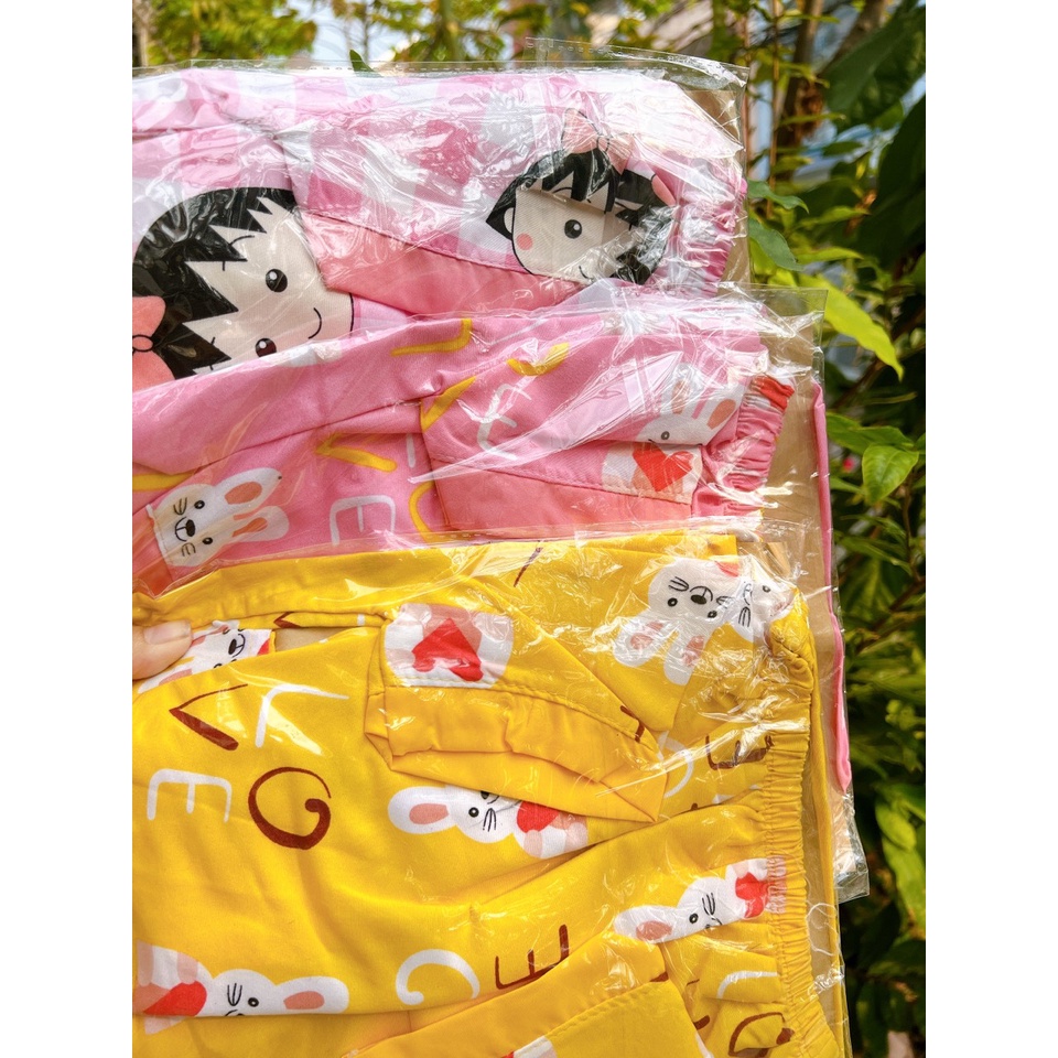 XẢ HÀNG Bộ pizama kate đùi cho bé gái / Đồ bộ bé gái