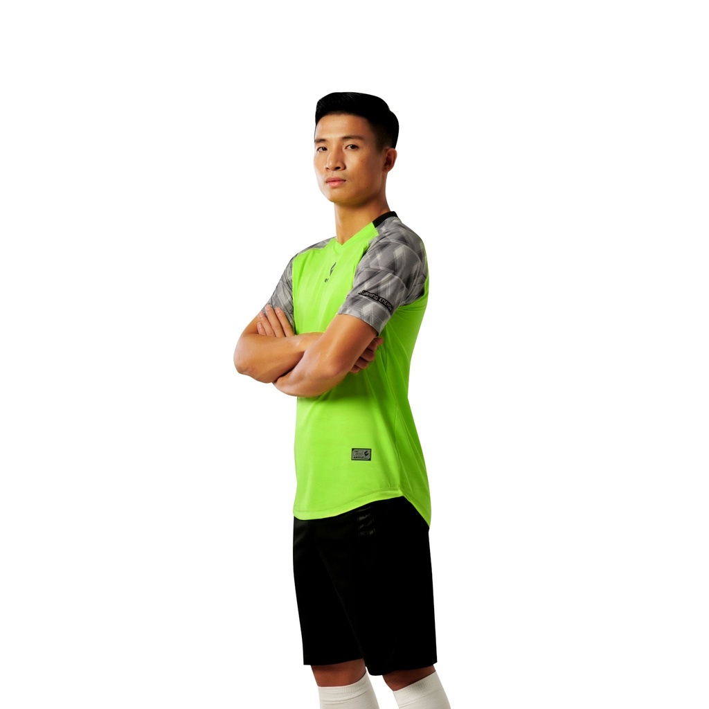 Bộ quần áo thể thao bóng đá đồ bộ nam mùa hè cao cấp màu chuối EGAN ALPHA-TD04