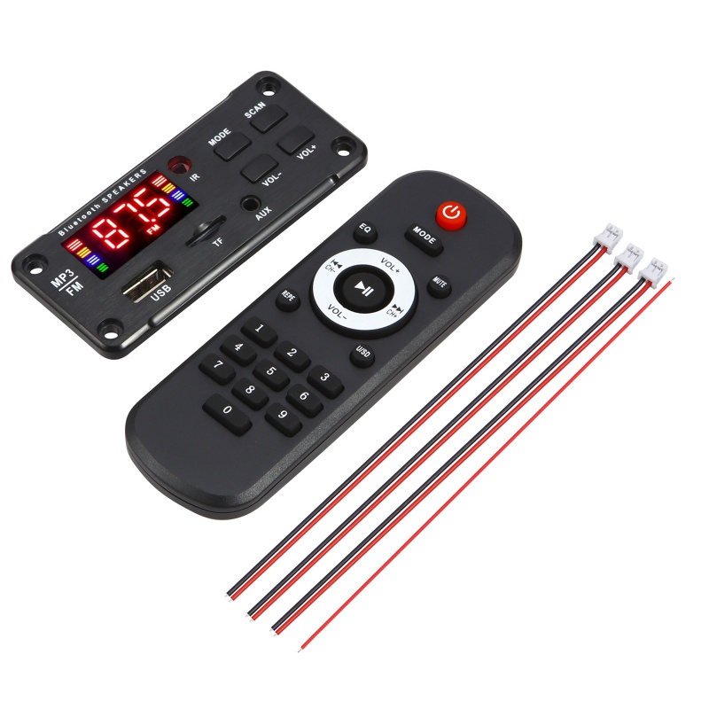 Bảng Mạch Giải Mã Bluetooth 5.0 AUX USB TF FM Và Phụ Kiện