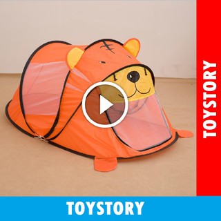 [ToyStory] Lều Tự Bung Cho Bé – Hổ Gấu Dễ Thương – Khung Thép Chắc Chắn Trẻ Em