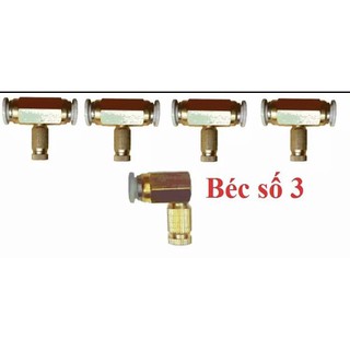 Bộ 5 đế đồng + béc phun sương làm mát