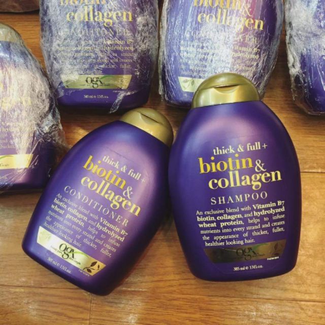 Dầu gội và xả Biotin 385ml
