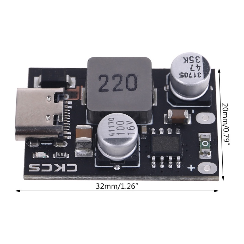 Bảng Mạch Sạc Nhanh Cổng Type-C Usb Qc3.0 Qc2.0 Pd3.0 Dc