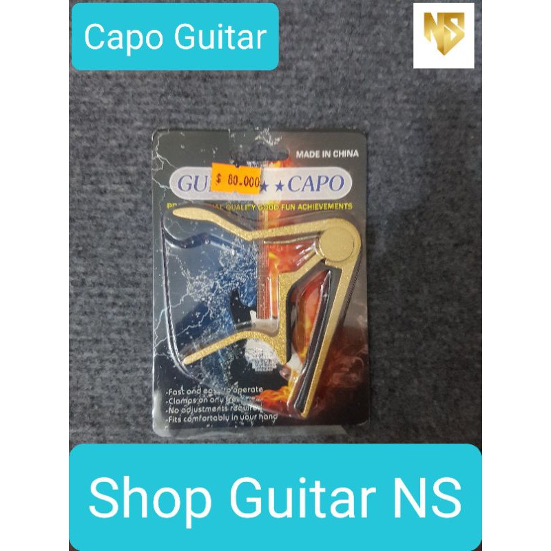 Capo Guitar Kẹp tăng tone