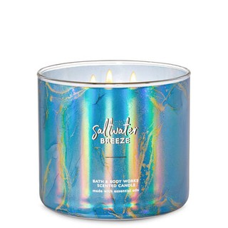 [Đủ Mùi] Nến Thơm Saltwater Breeze - Bath and Body Works (411g)