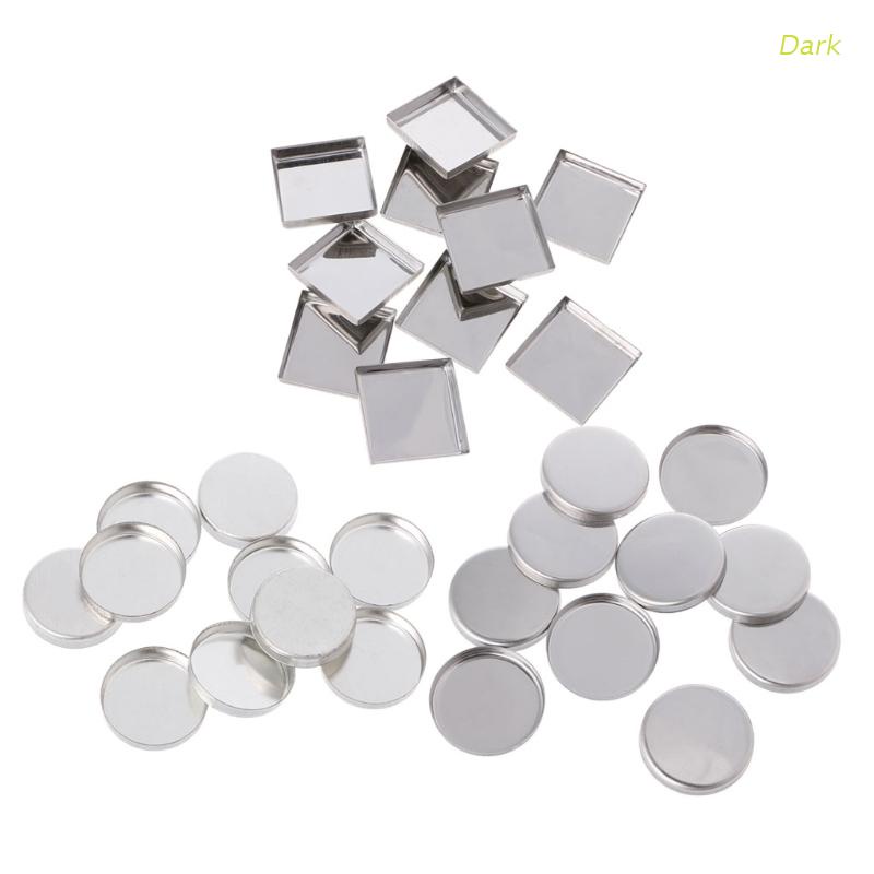 Bộ 10 Hộp Rỗng Dùng Đựng Phấn Mắt Từ Tính Tiện Dụng