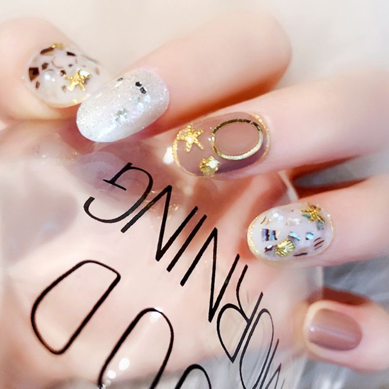 Set 24 Móng Tay Giả Thời Trang Cho Nữ