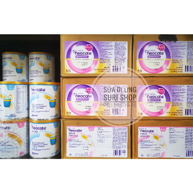 SỮA AXIT AMIN NEOCATE SYNEO DÀNH CHO BÉ DỊ ỨNG ĐẠM SỮA BÒ 400GR