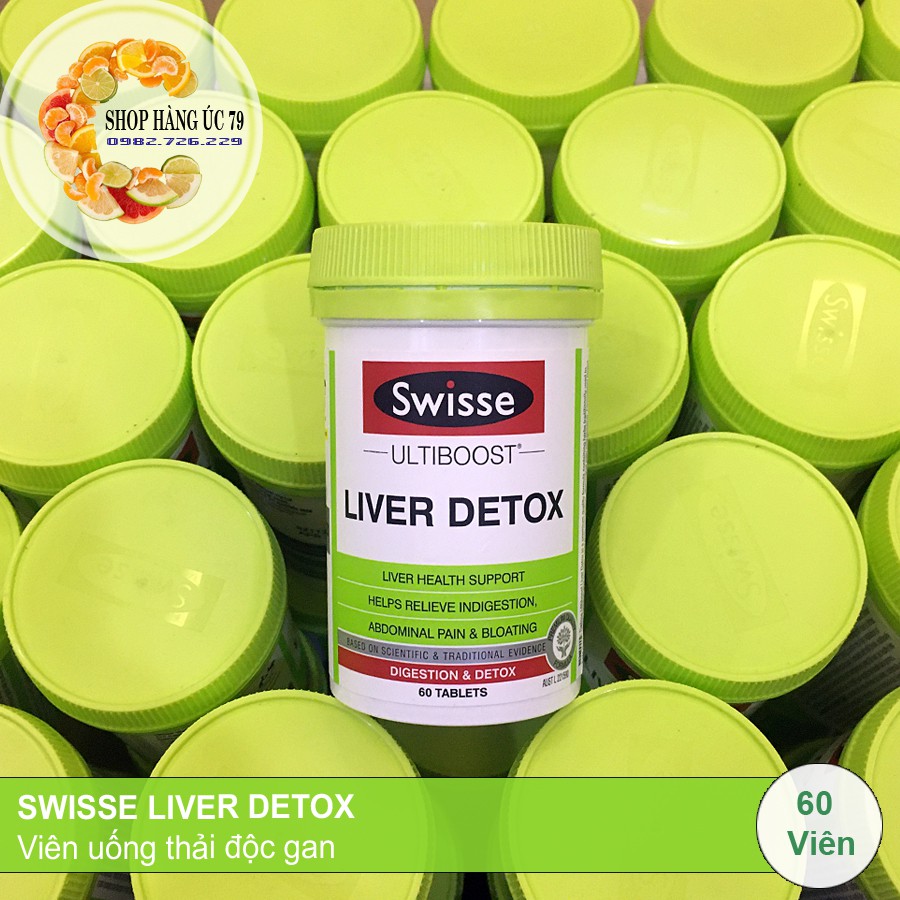 GIẢI ĐỘC GAN - SWISSE LIVER DETOX | Thế Giới Skin Care