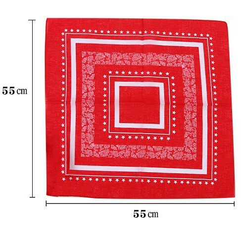 Khăn turban khăn bandana size 55x55cm