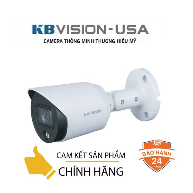 Camera Giám Sát Có Màu Ban Đêm KBVISION KX-CF2101S 2.0 Megapixel