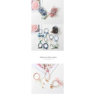 Set 9 dây buộc tóc xinh xắn dành cho nữ