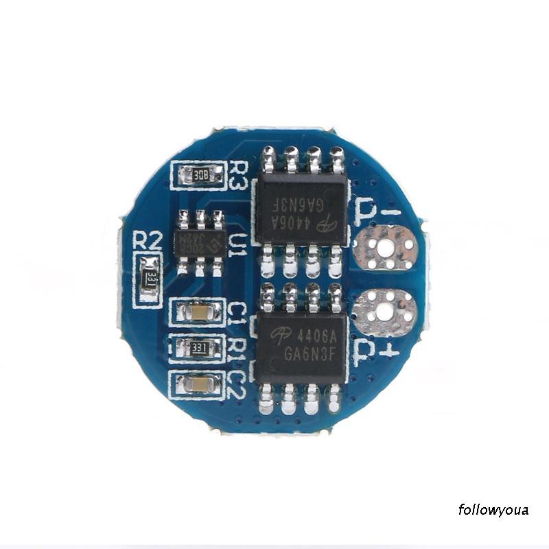 folღ 2S 5A Li-ion Lithium Battery 7.4v 8.4V 18650 Charger Protection Board BMS PCM