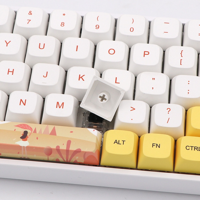 Keycap Cho Bàn Phím Cơ PBT XDA  AUTUMN 129 Phím | Ez.Market