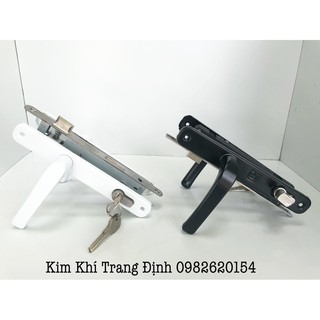 Bộ Khóa Tay Gạt Lắp Cửa Nhôm Hệ 4400 Việt Pháp