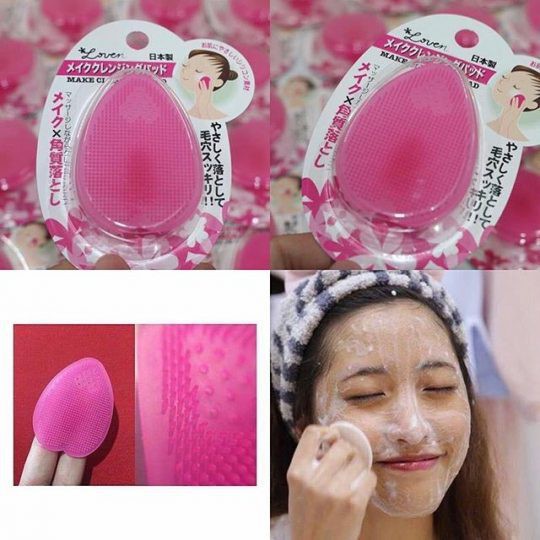 Miếng Rửa Mặt Silicon Loven Make Cleansing Pad Nhật Bản