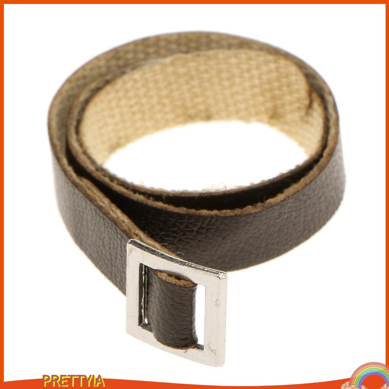 Thắt Lưng Da PU Màu Nâu Tỉ Lệ 1 / 6 Cho Mô Hình Nhân Vật DID Dragon ZY 12inch