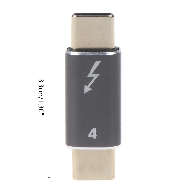 Cáp SạC ChuyểN ĐổI Dữ LiệU 40Gbps 4 USB C Sang ĐầU CắM Chuyên DụNg