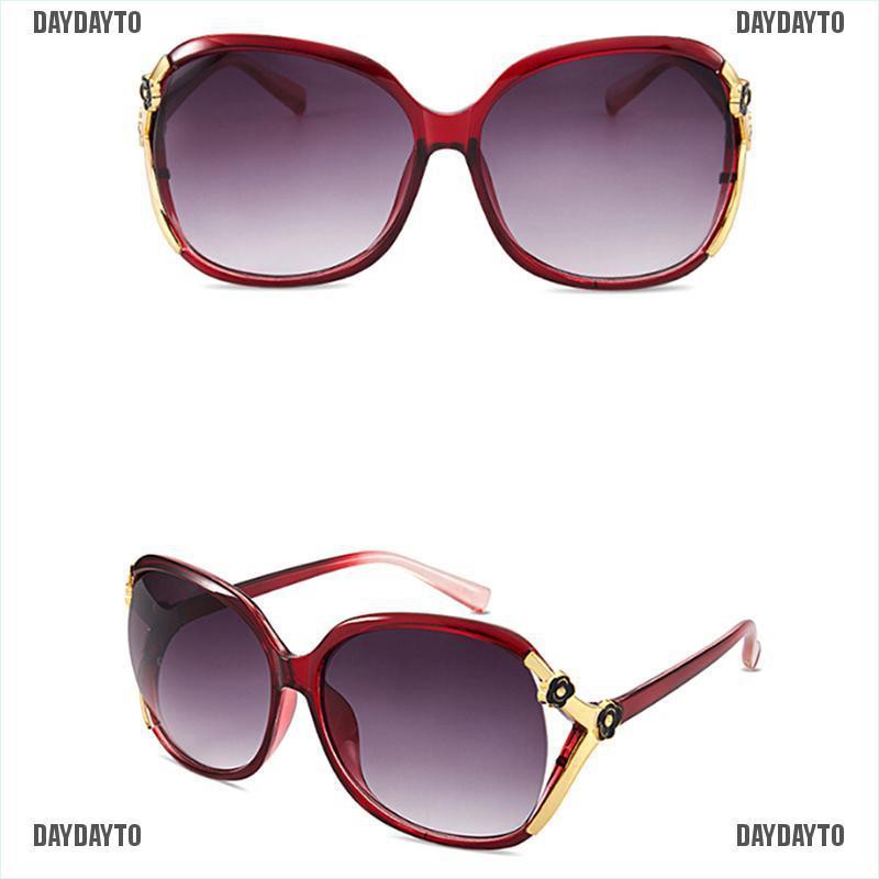 Kính Mát Gọng Tròn Oversized Chống Tia UV400 Thời Trang 2019 Cho Nữ