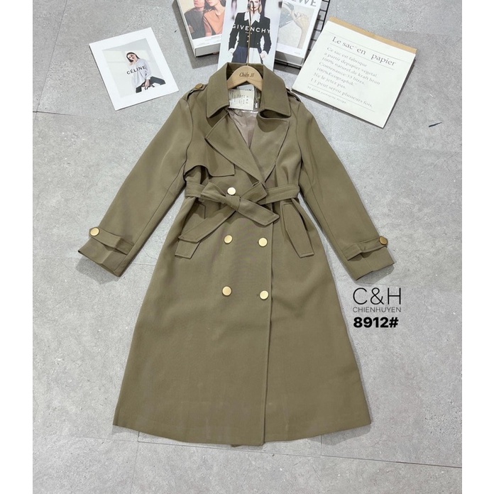 Áo Khoác Mangto dáng dài Hàng Q.Châu