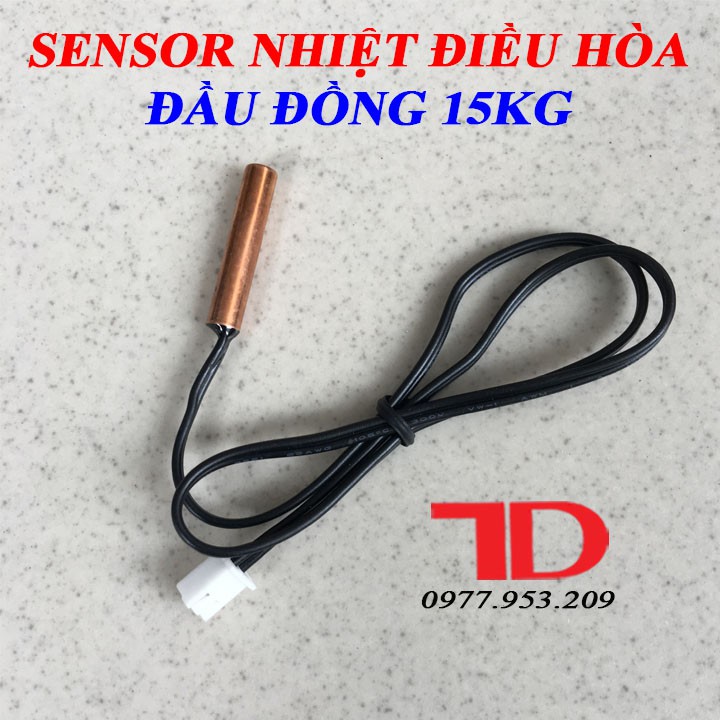 Đầu dò cảm biến dàn lạnh, Sensor nhiệt điều hòa đầu đồng và inox 15KG