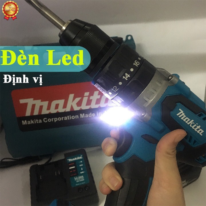 [Chính Hãng] Máy khoan pin makita 72V VÀ BỘ PHỤ KIỆN