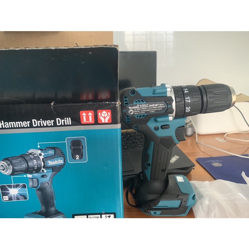 Máy khoan 3 chức năng ,pin 18v makita DHP487Z