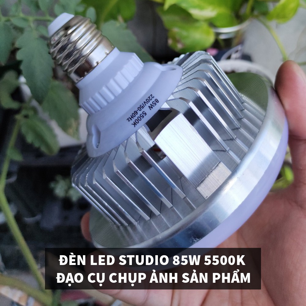 Đèn led chụp ảnh sản phẩm 85W - 5500K, quay video thích hợp cho shop vừa và nhỏ hoặc sử dụng tại nhà