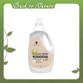 Nước Lau Sàn Bồ Hòn Hữu Cơ Ecocare 1 lít - Diệt khuẩn, Đuổi muỗi, Chống trơn trượt - Mẫu mới 2020