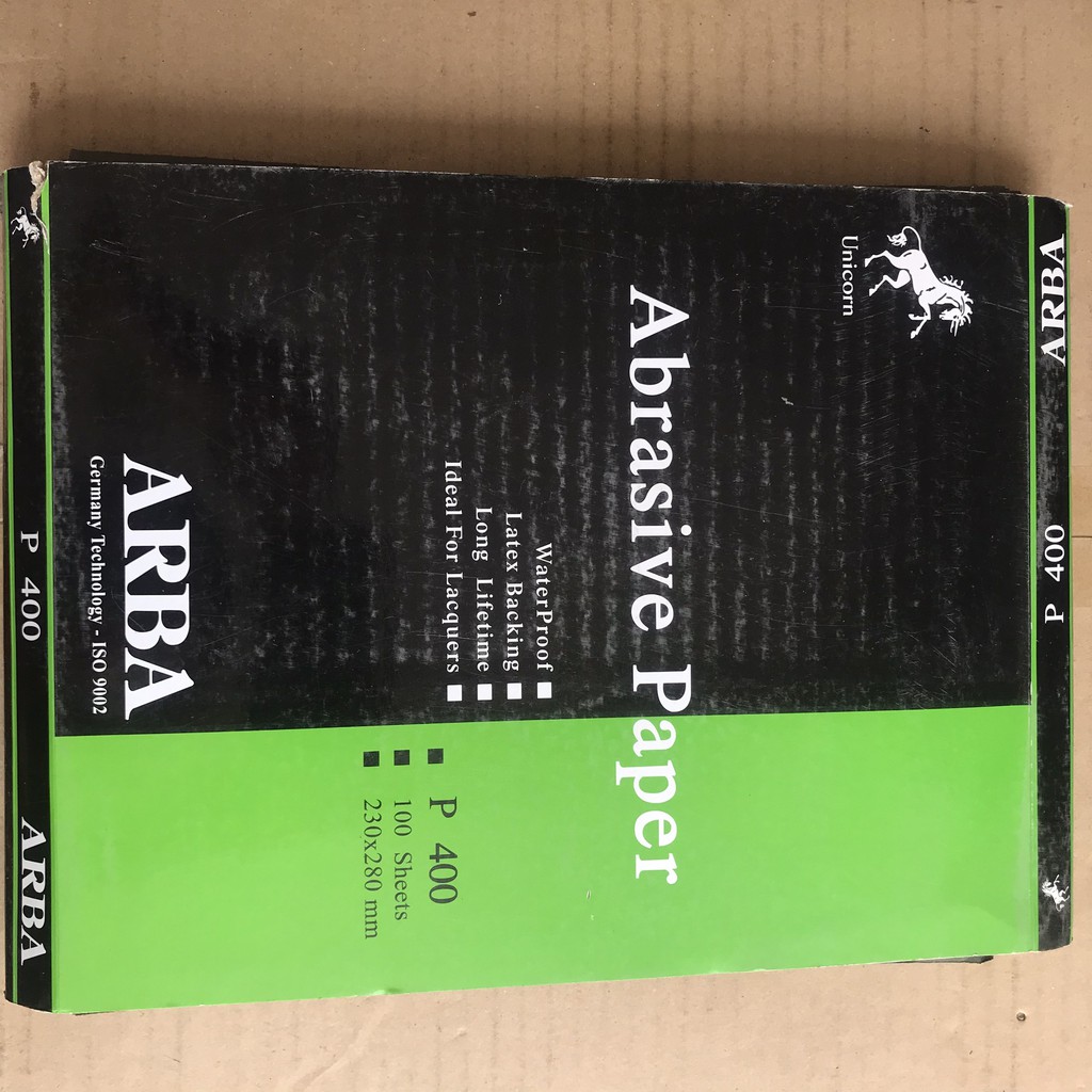 Giấy ráp | Giấy nhám độ mịn 320 - 400 - 1500 nhập khẩu Đức