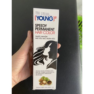 Màu Nhuộm Phủ Tóc Bạc 100% ( Màu Đen - Nâu Hạt Dẻ - Nâu Đồng)