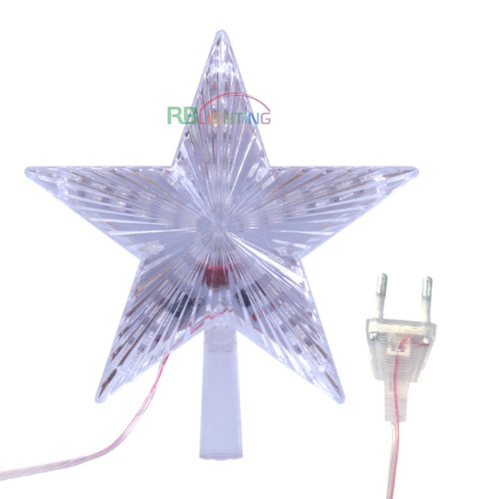 ĐÈN LED CHỚP NHÁY NGÔI SAO MAY MẮN TRANG TRÍ CÂY THÔNG NOEL