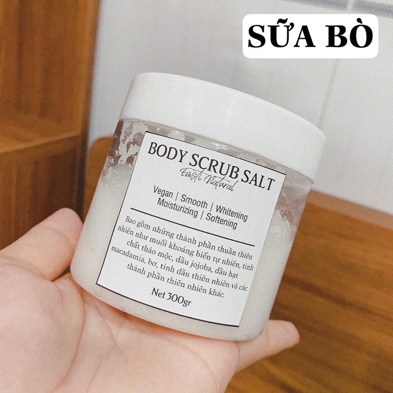 BODY SCRUB SALT - muối dẻo tẩy tế bào chết