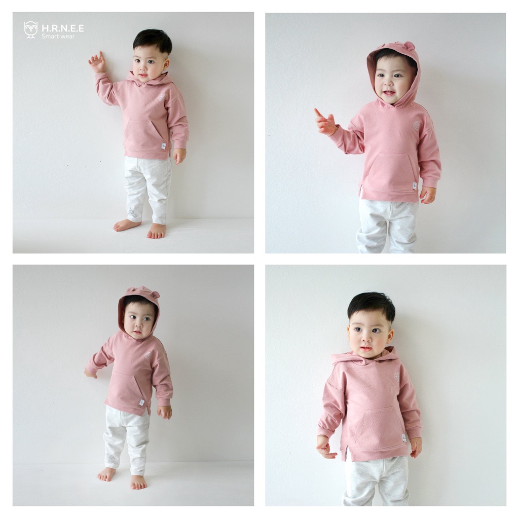 [CHÍNH HÃNG] Áo hoodie túi bụng có mũ Woody trẻ em Hrnee