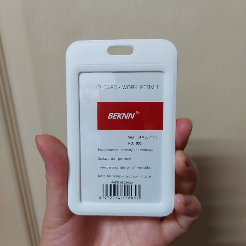 Bao thẻ dọc 10 màu - thẻ tên nhân viên học sinh sinh viên