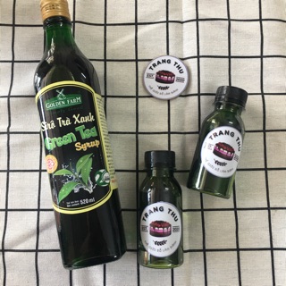 Syrup trà xanh Golden Farm 100ml