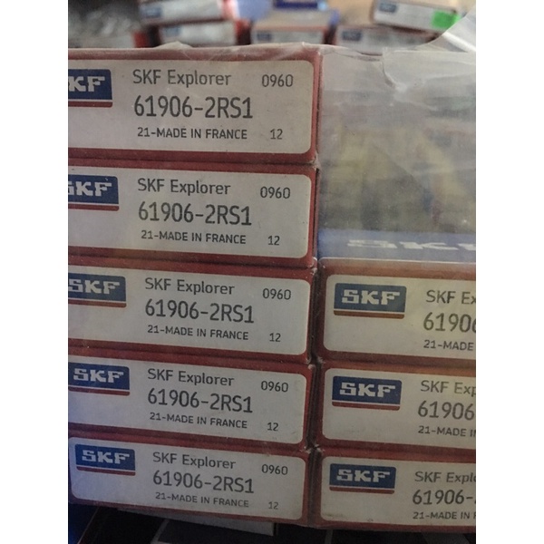 VÒNG BI SKF - 6905 - 6906 - 6907 - 6908 giá chỉ được 1 vòng trên số các mã bi đó