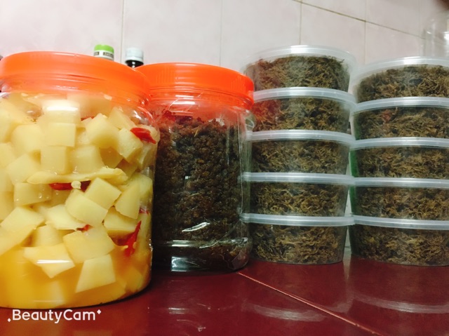 Combo Ruốc nấm 1kg + 1kg măng hoặc 1kg Mắm tép+ 1 kg măng | BigBuy360 - bigbuy360.vn