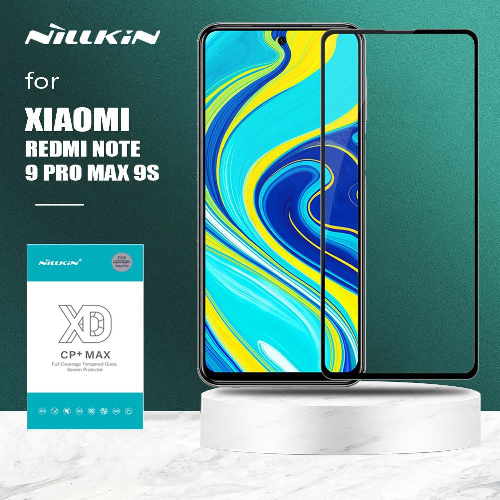 Cường lực full màn hình Nillkin XD CP+ Max cho Redmi Note Pro Note 9s Redmi Note 9 Redmi 10x 4G chống bám vân tay