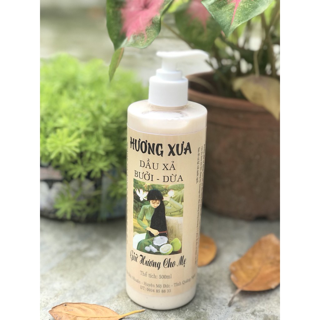 Combo Dầu gội bồ kết và Dầu Xả Hương Xưa | BigBuy360 - bigbuy360.vn