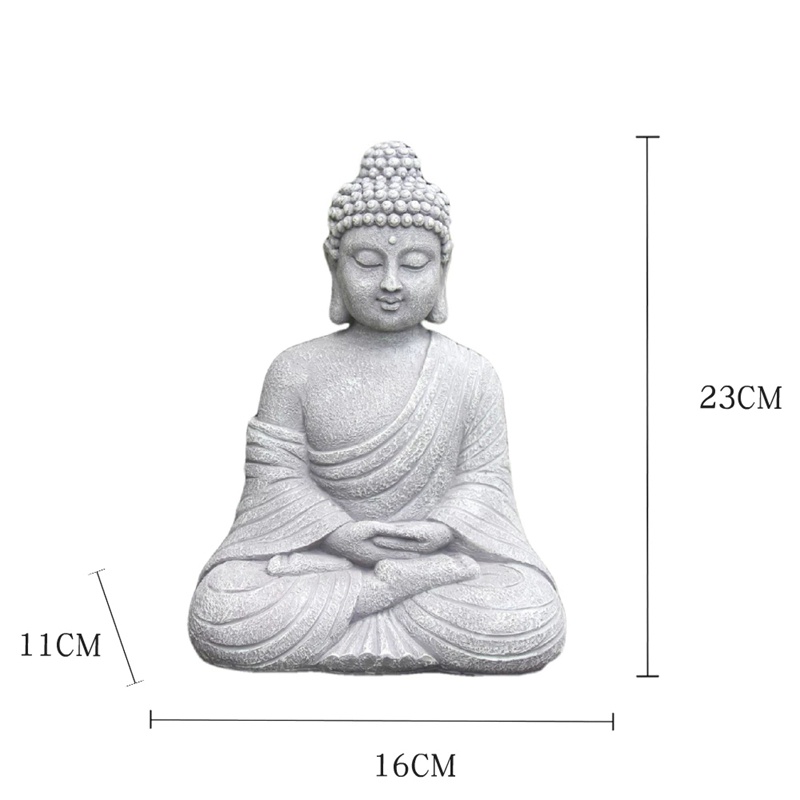 Đồ trang trí Tượng Phật Điêu Khắc Cổ Điển Trang Trí Sân Vườn / Trong Nhà / Ngoài Trời