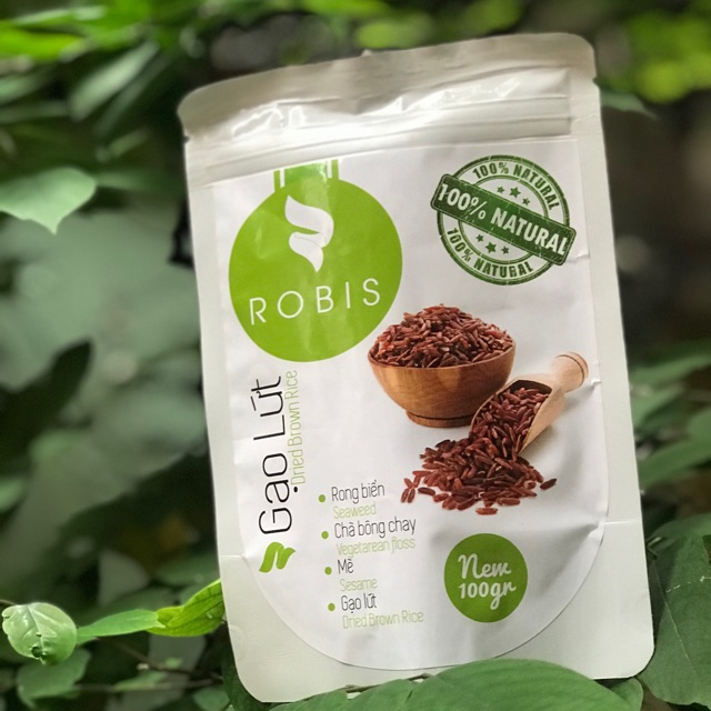 Cốm gạo lứt hỗn hợp sản xuất trên dây chuyền công nghệ của Nhật