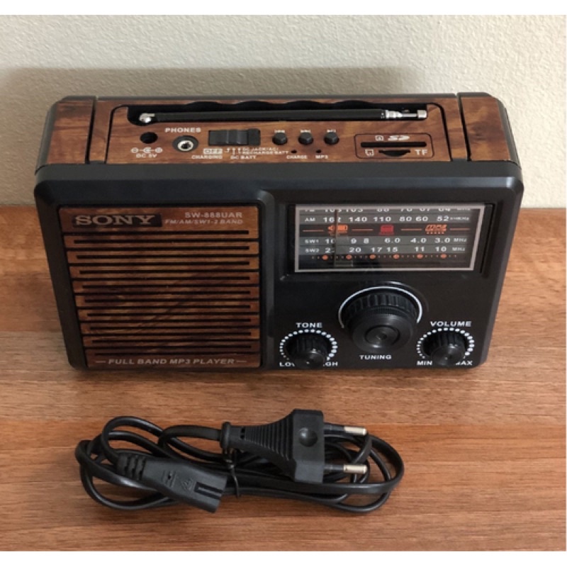 Dây nguồn đài sony 888 999.