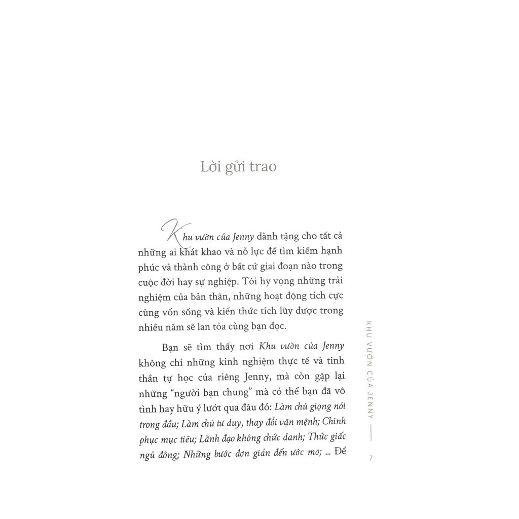 Sách - Khu Vườn Của Jenny [AlphaBooks]