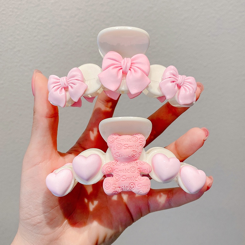 Kẹp Tóc Cỡ Lớn Thiết Kế Dễ Thương Thời Trang Mùa Xuân Cho Nữ