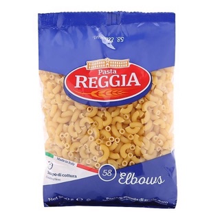 Combo 3 gói Nui ý ống Cong 58 Pasta Reggia 500g