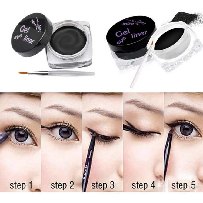 Kẻ mắt nước dạng Gel Mira Eyeliner Gel 6g ( Hàn Quốc )