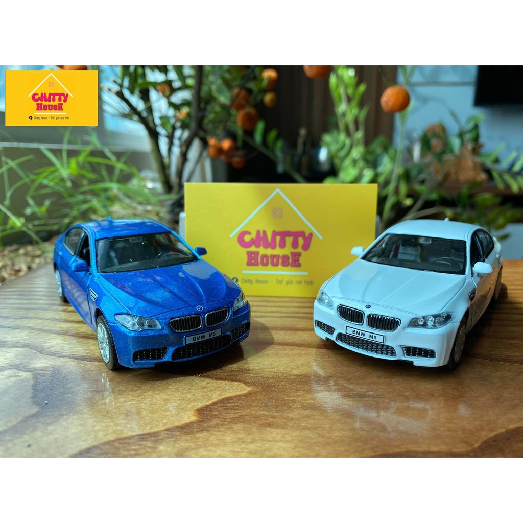 [Chitty] Mô Hình Xe BMW M5 tỷ lệ 1:36 kim loại, mở 2 cửa, dùng trang trí, đồ chơi